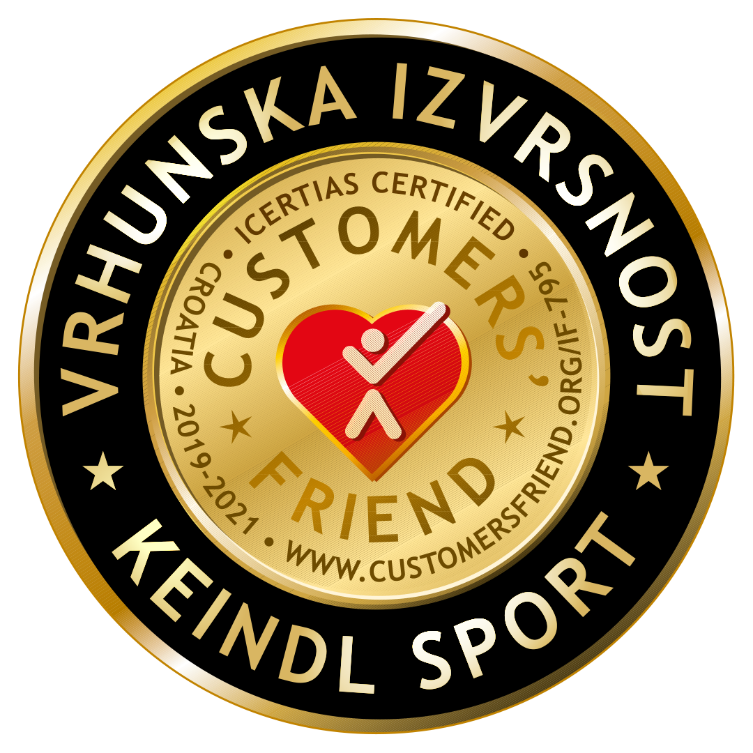 keindl sport Customers’ Friend – Vrhunska Izvrsnost certifiikat