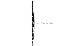 ZUPČANIK PREDNJI AB SRAM OVAL DIRECT MOUNT BOOST148 (3MM OFFSET) / 28T / BLACK