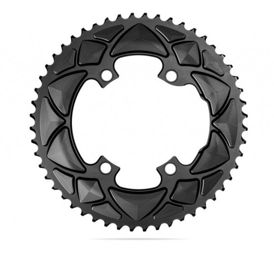 ZUPČANIK PREDNJI AB SHIMANO ROUND ROAD 2X 110/4 / 52T / BLACK