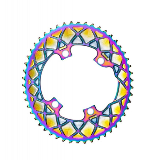 ZUPČANIK PREDNJI AB SHIMANO OVAL ROAD 2X 110/4 R9100 / 50T / RAINBOW