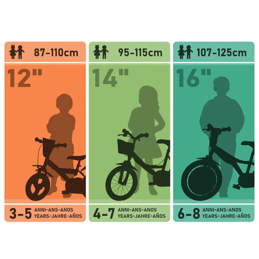 Dječji bicikl Dino Bikes 16" Hot Wheels